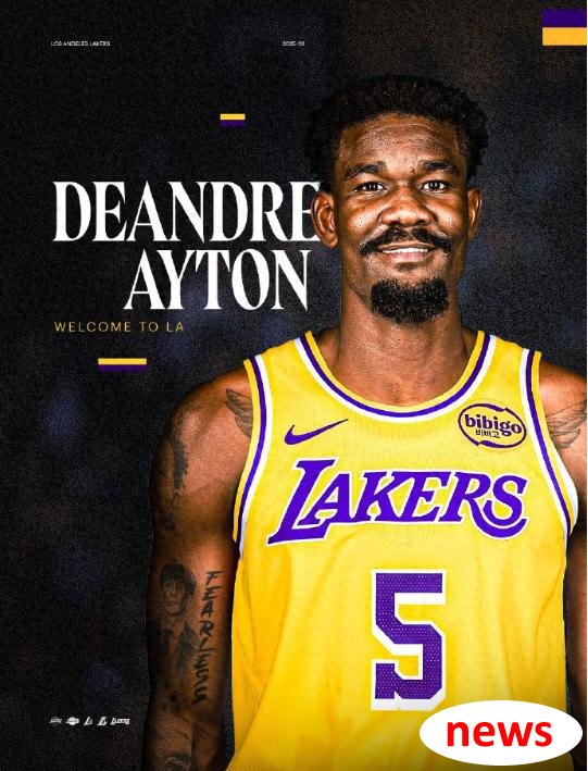 Ba bản hợp đồng mới của Lakers đã chính thức được công bố, Ayton mặc số 5, Laravia và Thiero đến đầu tư