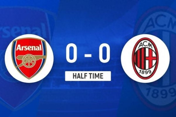 Leo bỏ lỡ cơ hội, Nvanelli thực hiện một động thái nguy hiểm, Milan ghi bàn bằng không, Arsenal tạm thời 0-0 Milan